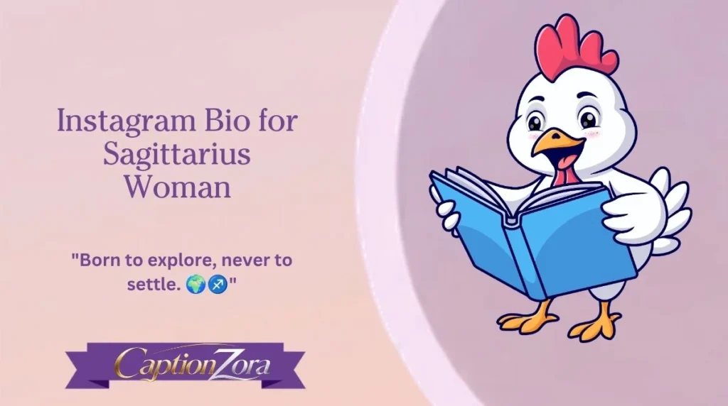 Instagram Bio for Sagittarius Woman