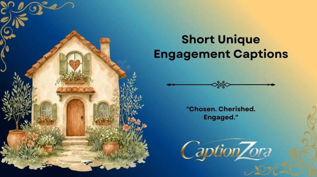 Short Unique Engagement Captions