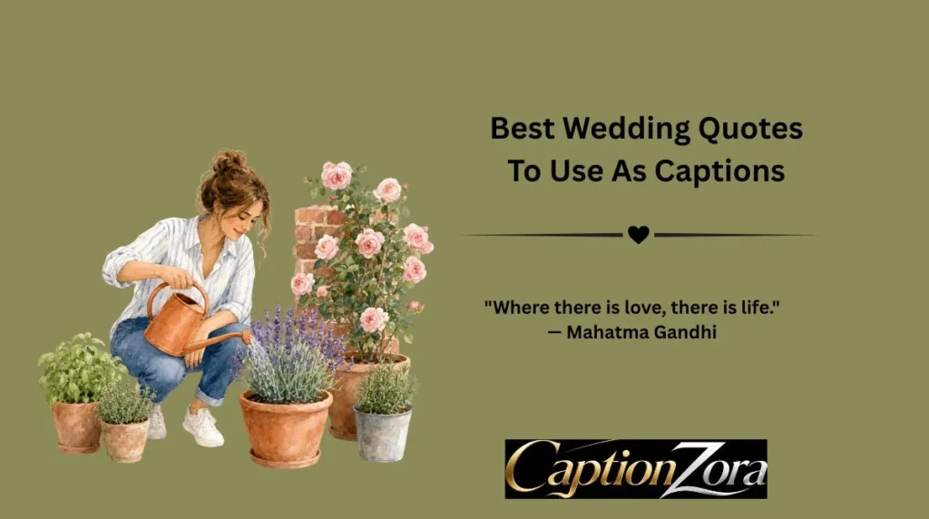 Best Wedding Quotes To Use As Captions