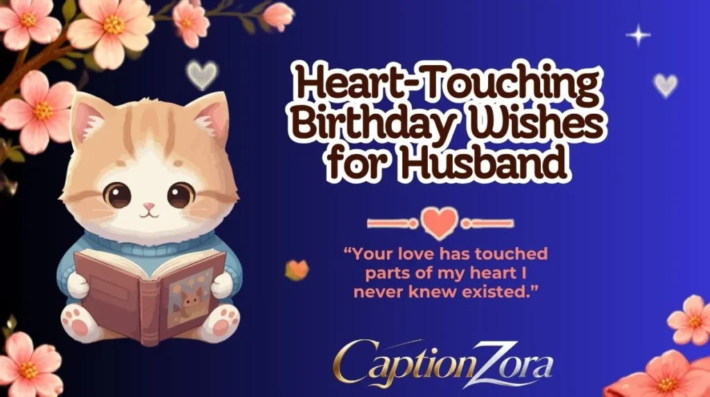 Heart-Touching Birthday Wishes for Husband