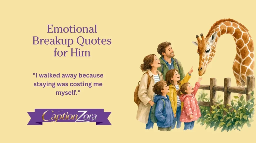 Emotional Breakup Quotes for Him