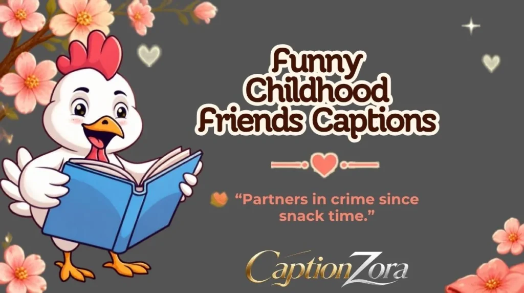 Funny Childhood Friends Captions