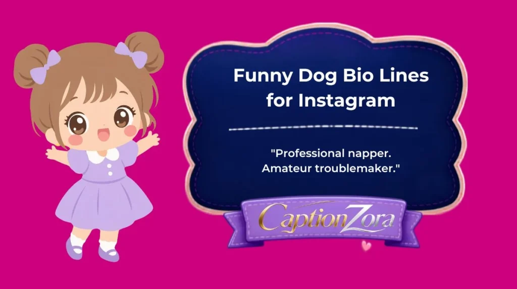 Funny Dog Bio Lines for Instagram