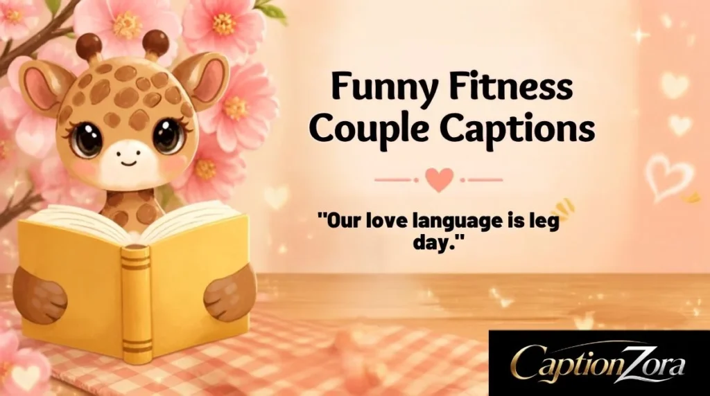 Funny Fitness Couple Captions