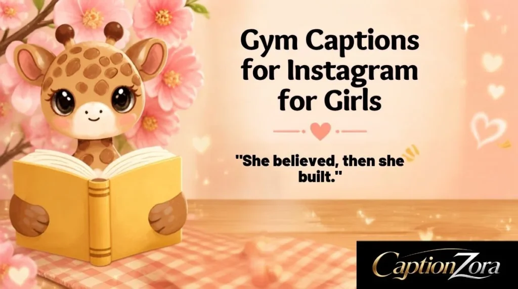 Gym Captions for Instagram for Girls