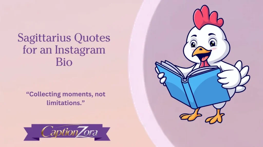 Sagittarius Quotes for an Instagram Bio