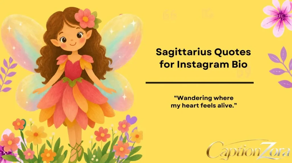 Sagittarius Quotes for Instagram Bio