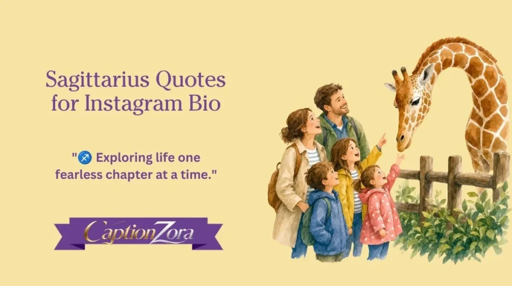 Sagittarius Quotes for Instagram Bio