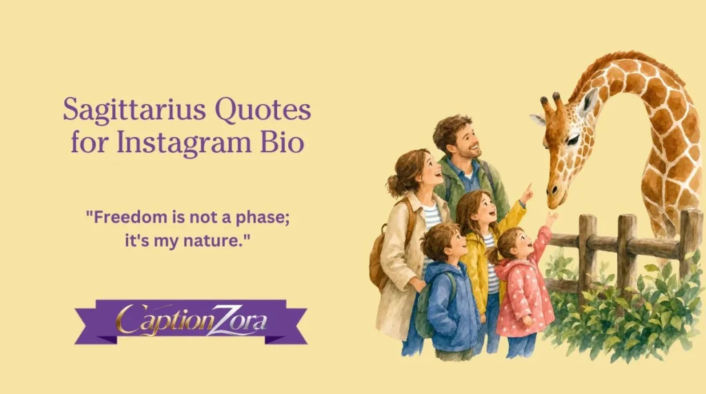 Sagittarius Quotes for Instagram Bio