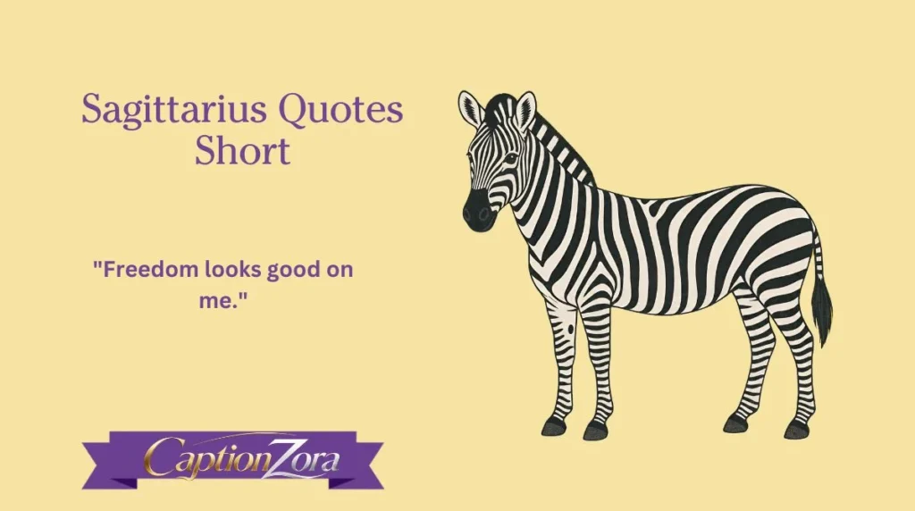 Sagittarius Quotes Short