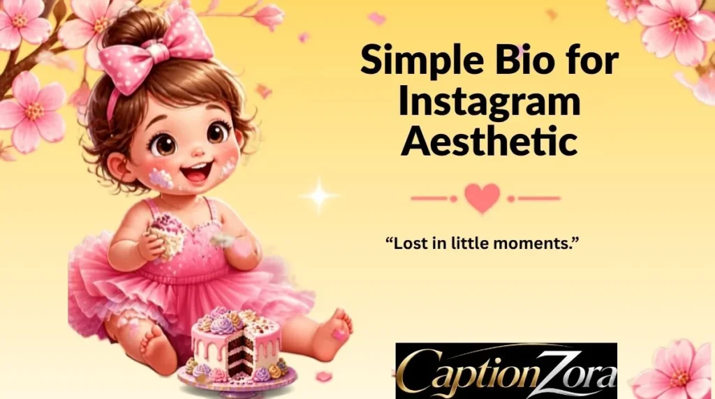 Simple Bio for Instagram Aesthetic