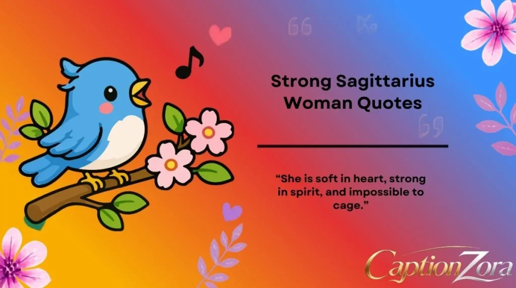 Strong Sagittarius Woman Quotes