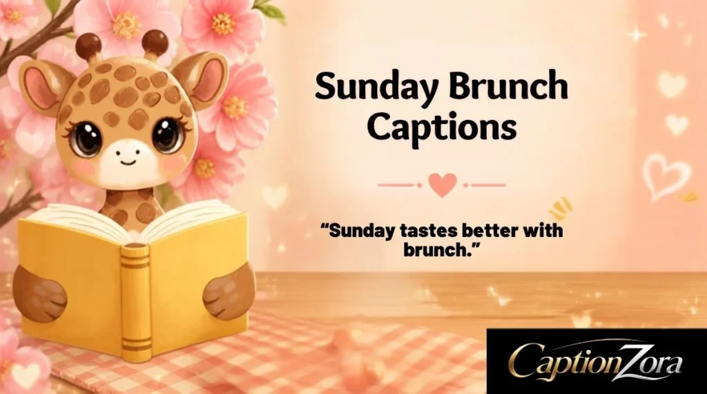Sunday Brunch Captions