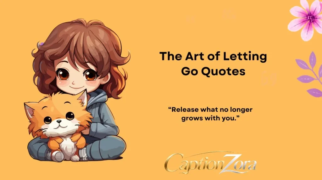 The Art of Letting Go Quotes