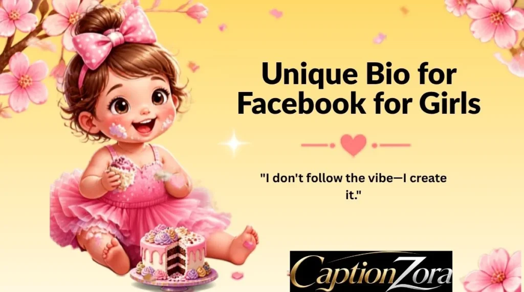 Unique Bio for Facebook for Girls