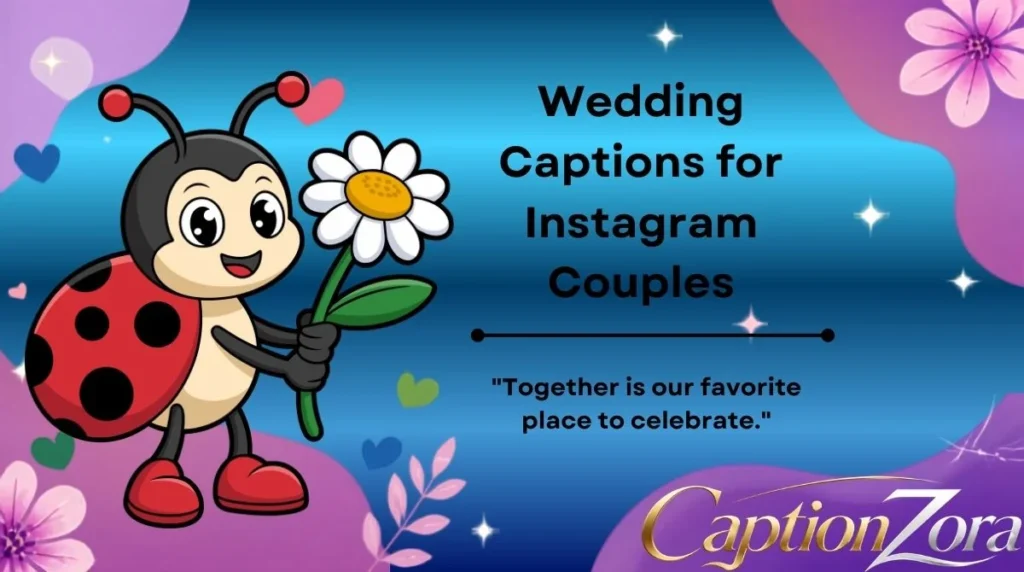 Wedding Captions for Instagram Couples