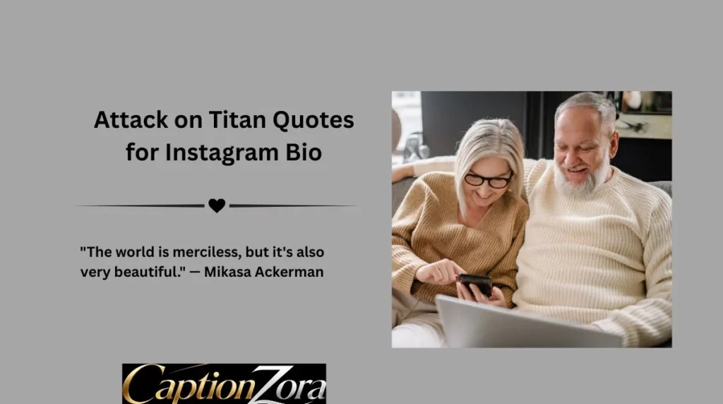 Attack on Titan Quotes for Instagram Bio