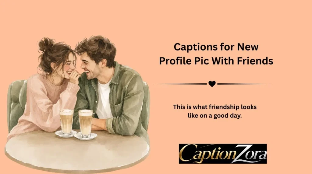 Captions for New Profile Pic With Friends