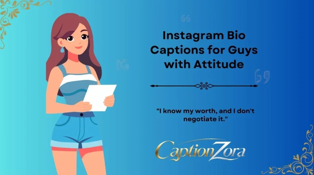 Instagram Bio Captions for Guys with Attitude
