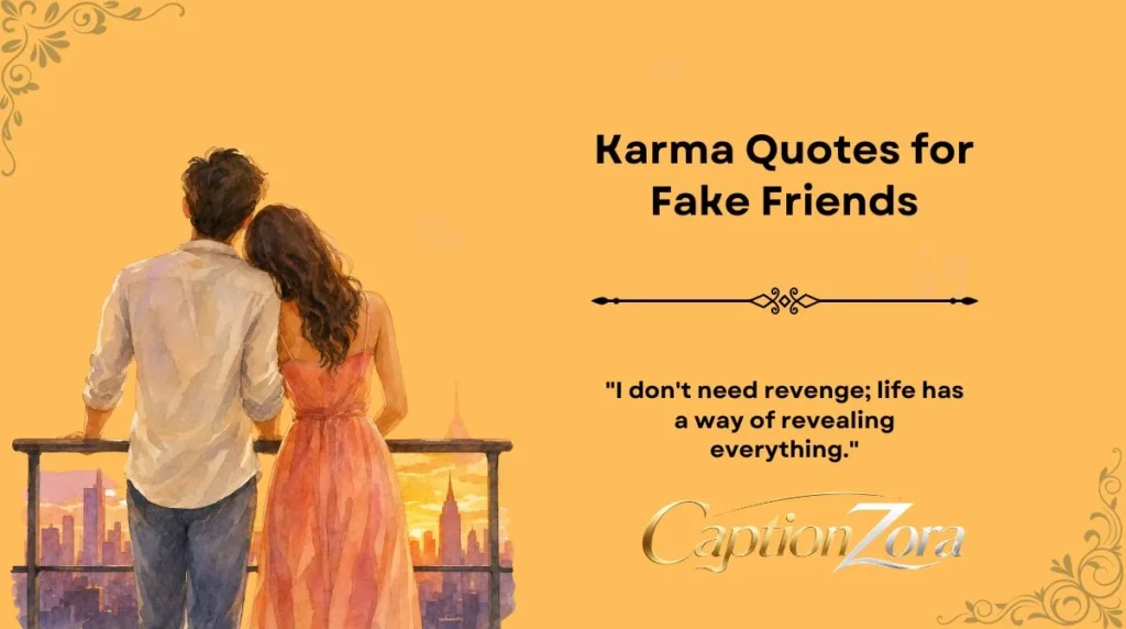 Karma Quotes for Fake Friends