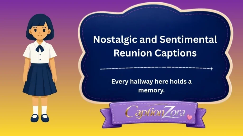 Nostalgic and Sentimental Reunion Captions