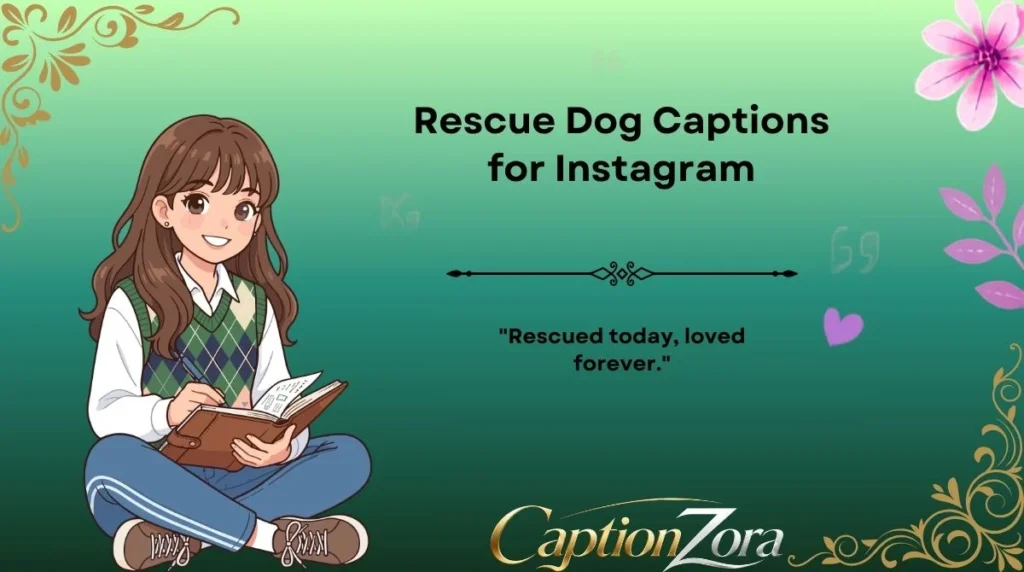 Rescue Dog Captions for Instagram