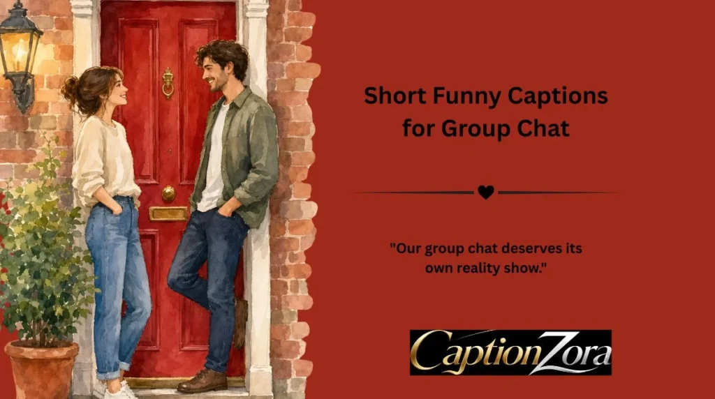 Short Funny Captions for Group Chat