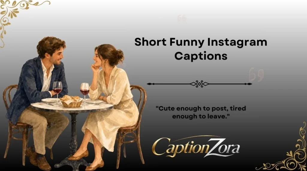 Short Funny Instagram Captions