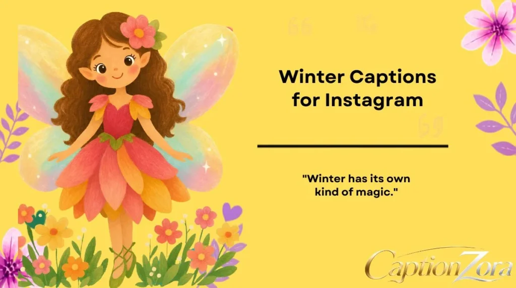 Winter Captions for Instagram