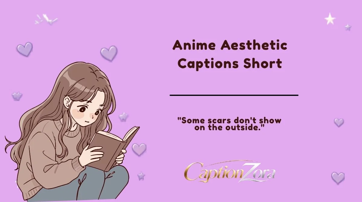 Anime Aesthetic Captions Short