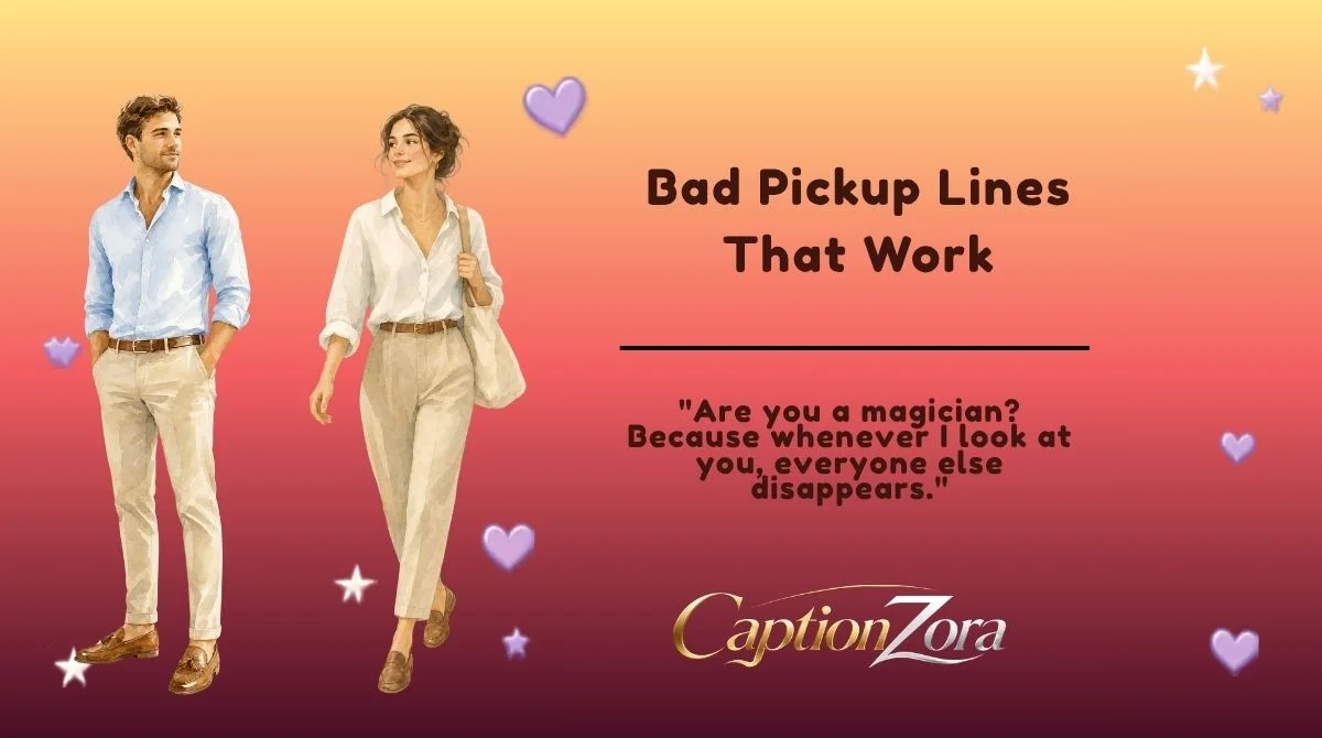 Bad Pickup Lines That Work