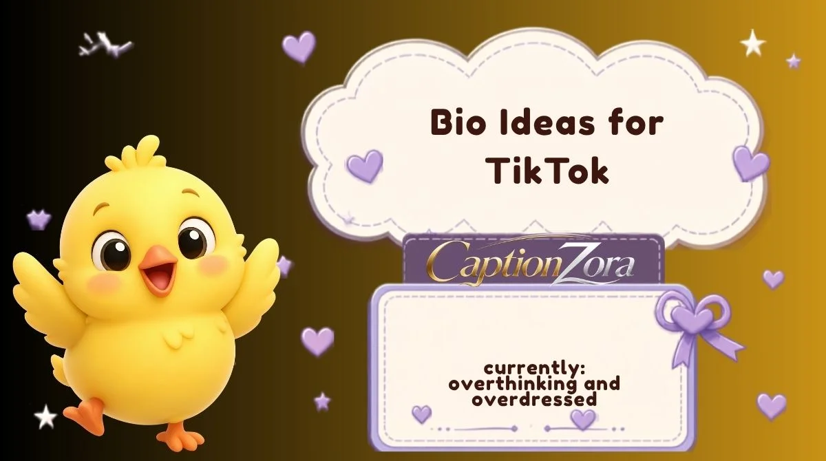 Bio Ideas for TikTok