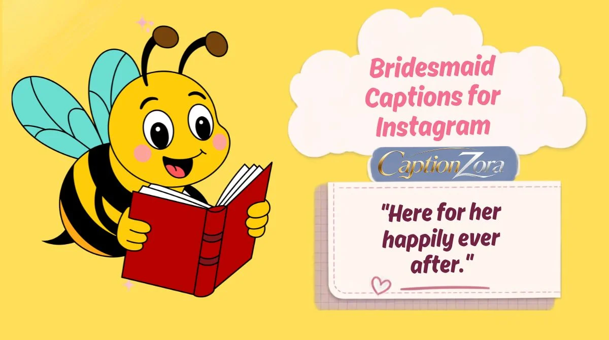 Bridesmaid Captions for Instagram