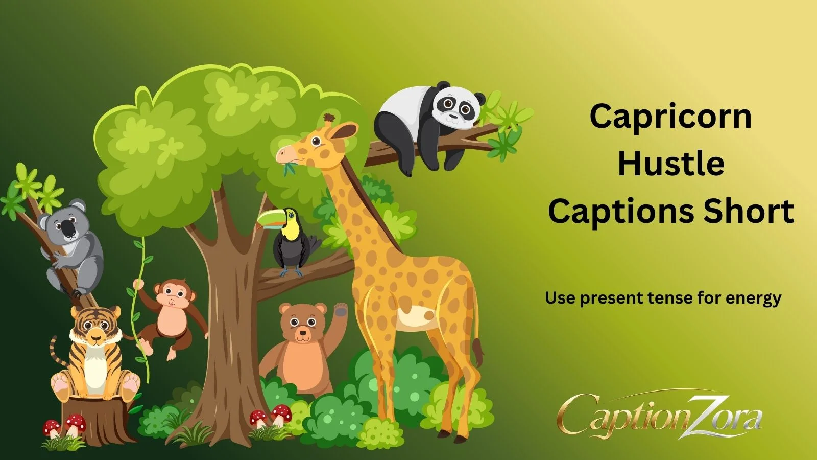 Capricorn Hustle Captions Short