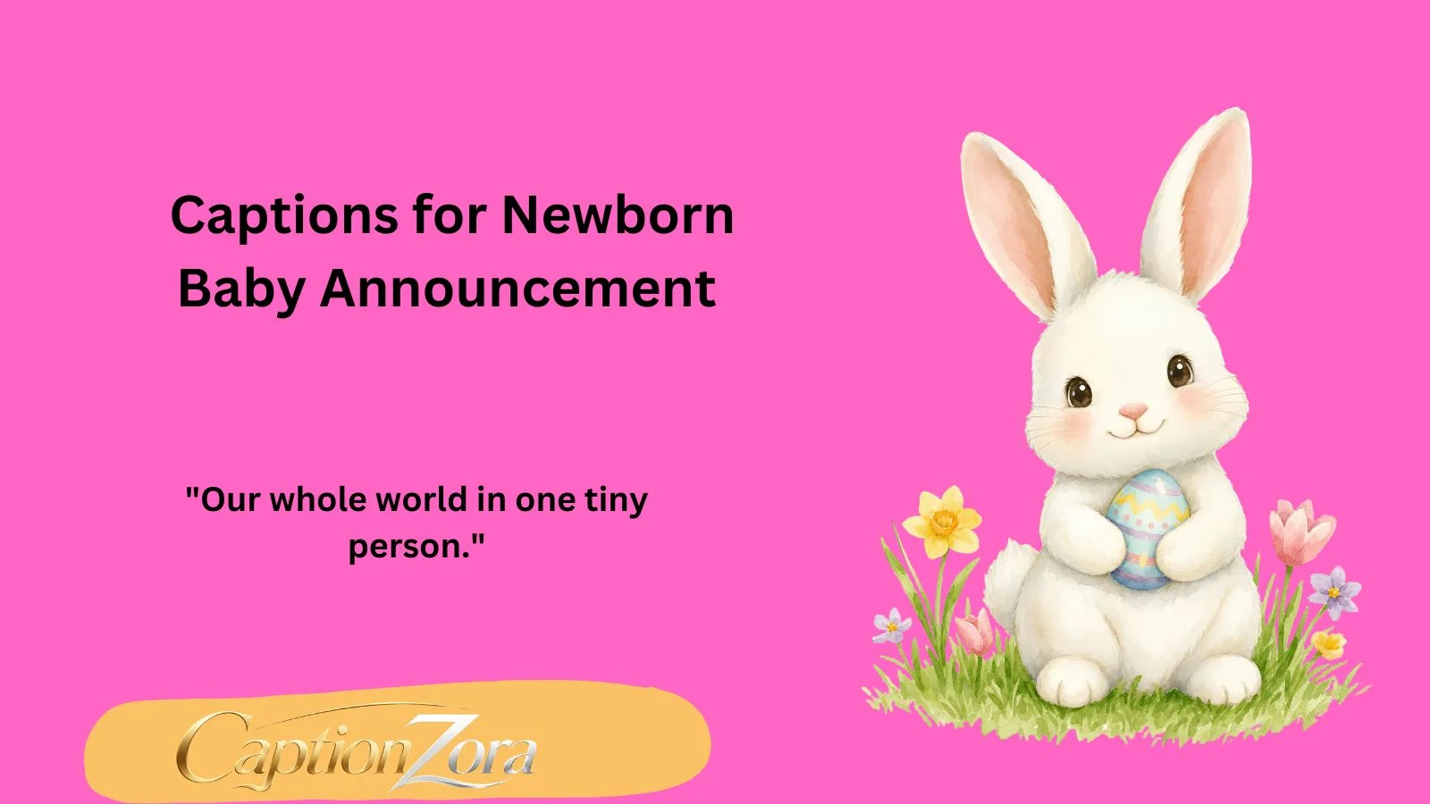 Captions for Newborn Baby Announcement