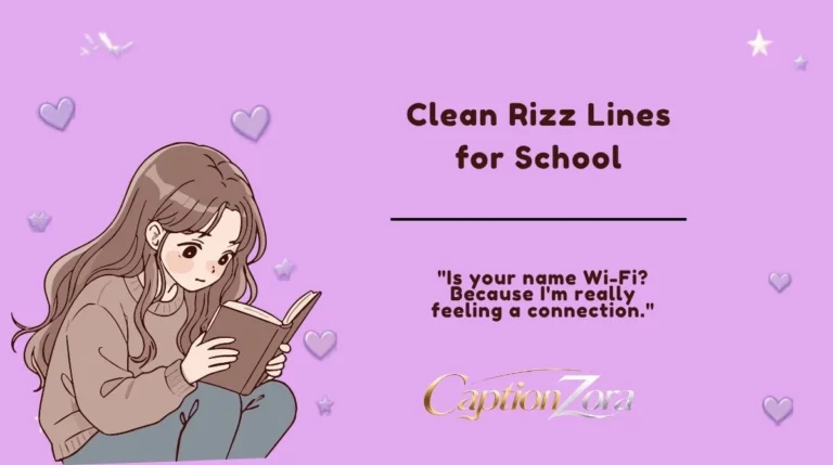 Clean Rizz Lines for School