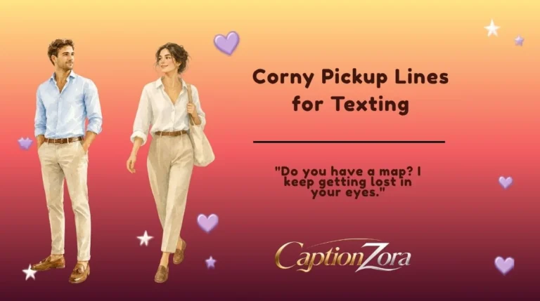 Corny Pickup Lines for Texting