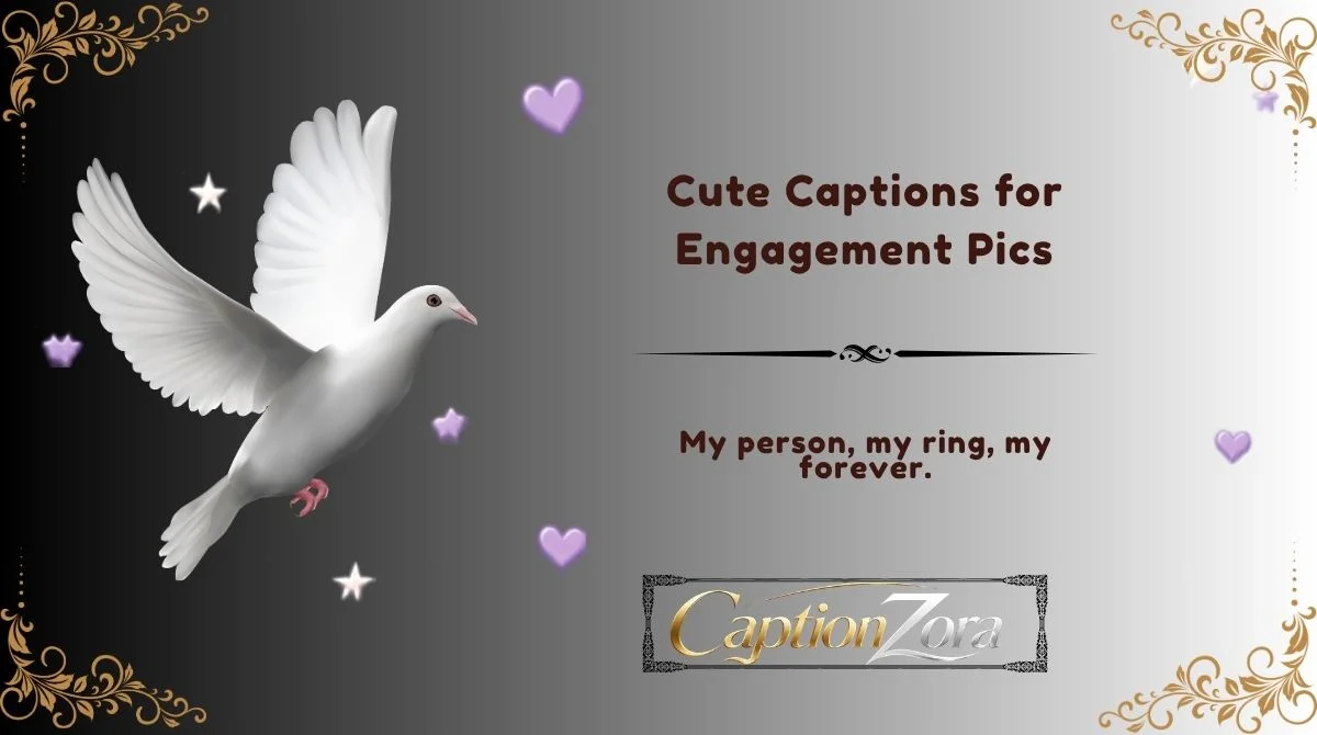 Cute Captions for Engagement Pics