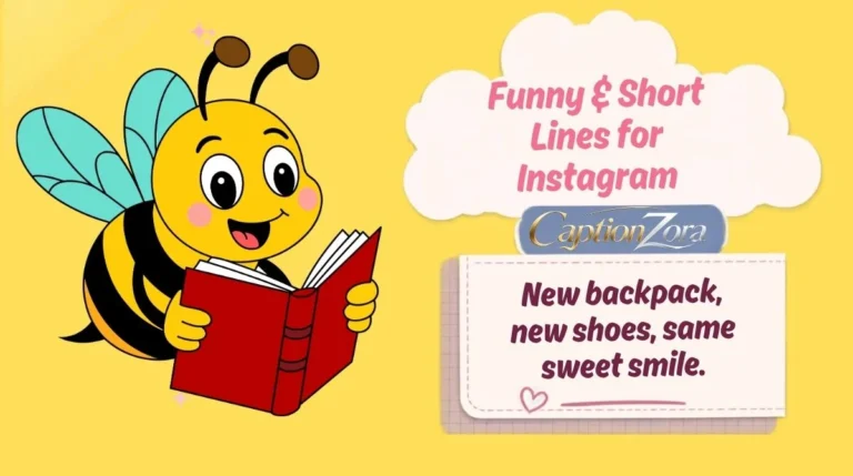 Funny & Short Lines for Instagram