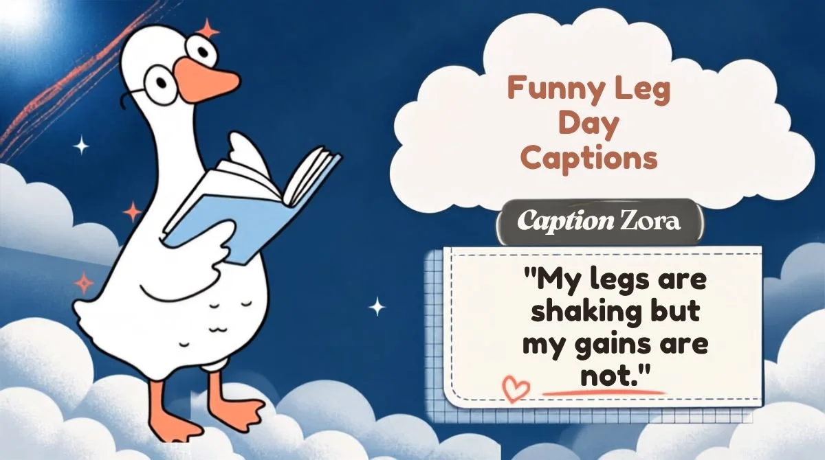 Funny Leg Day Captions