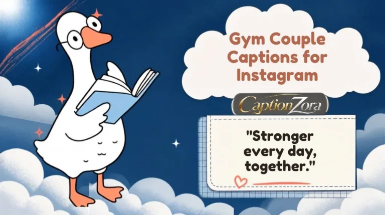 Gym Couple Captions for Instagram
