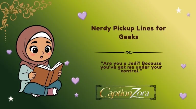 Nerdy Pickup Lines for Geeks