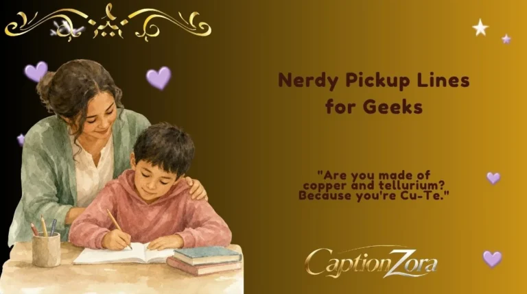 Nerdy Pickup Lines for Geeks