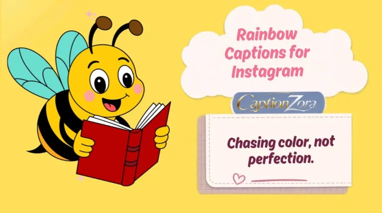 Rainbow Captions for Instagram