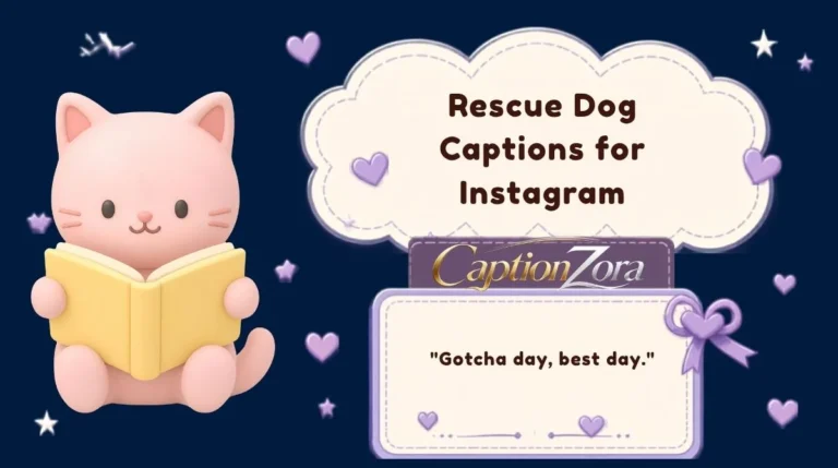 Rescue Dog Captions for Instagram