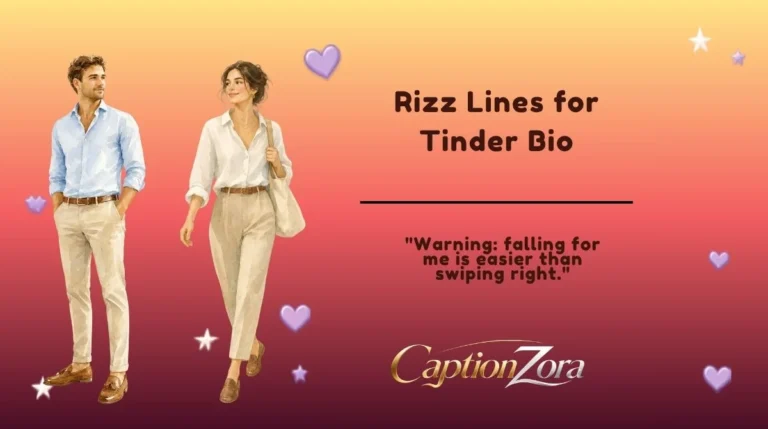 Rizz Lines for Tinder Bio