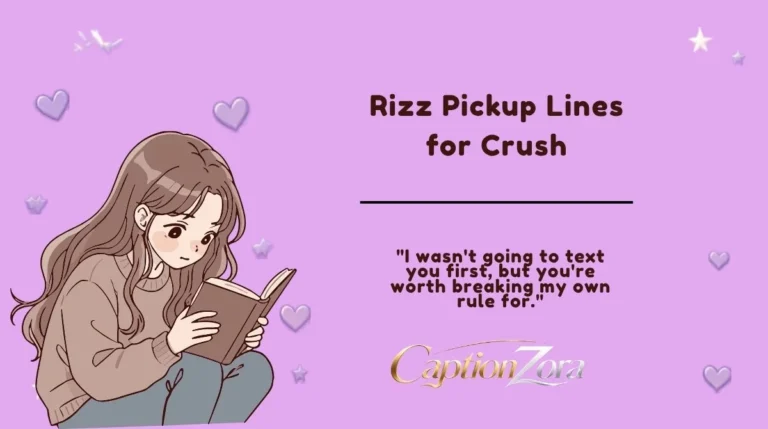 Rizz Pickup Lines for Crush