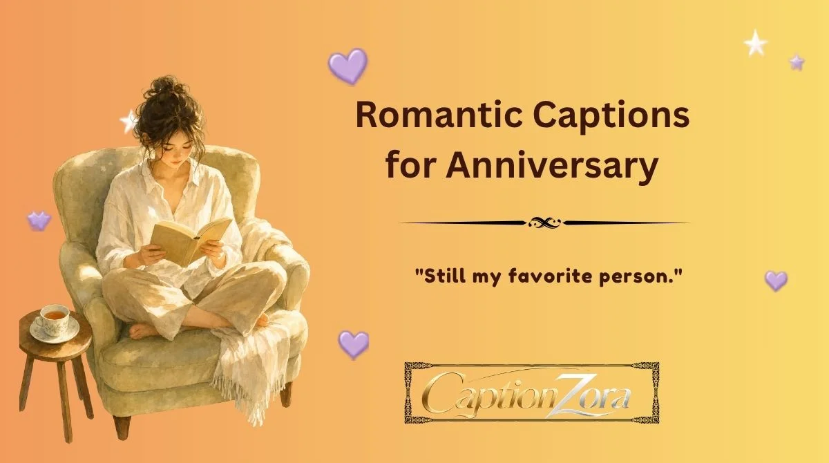 Romantic Captions for Anniversary