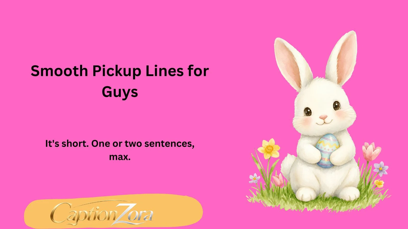 Smooth Pickup Lines for Guys