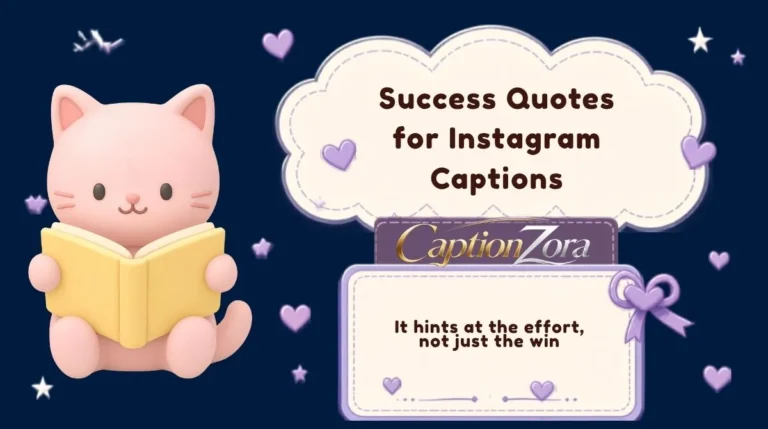 Success Quotes for Instagram Captions